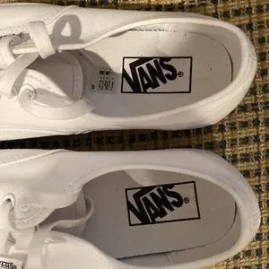 Vans Shoes Womens Vans Authentic White Sneaker Brand New Never